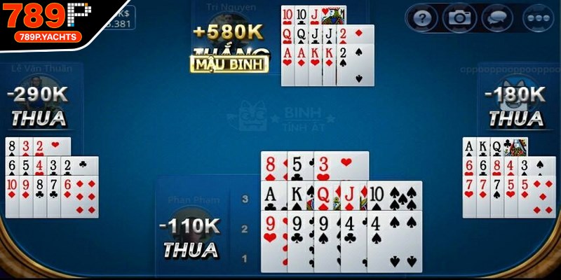 Bài Mậu Binh tựa game trí tuệ mang sức hút mạnh mẽ