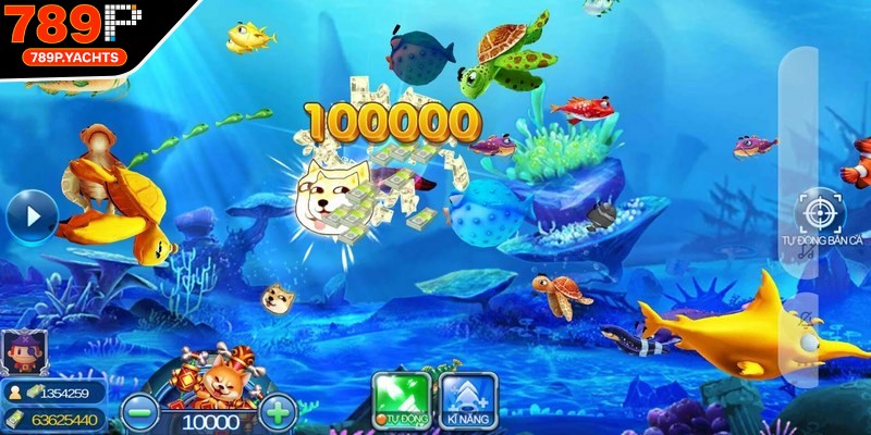 Tải game bắn cá đổi thưởng về máy sẽ được trải nghiệm giao diện 3D đẹp mắt