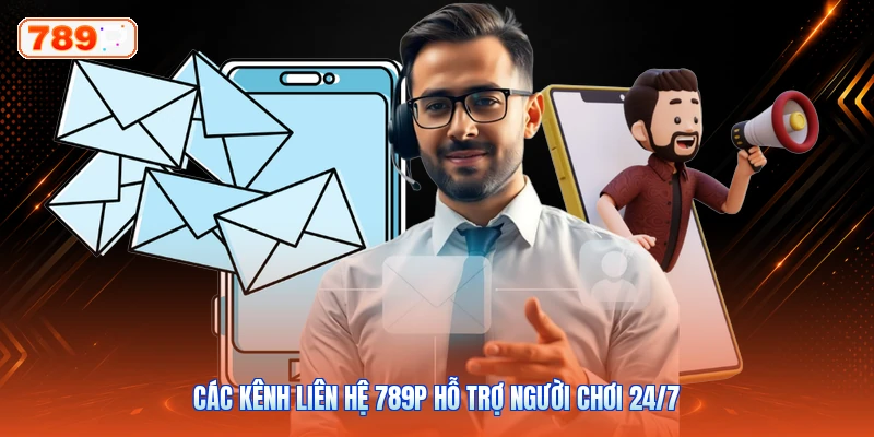 Các kênh liên hệ 789P hỗ trợ người chơi 24/7