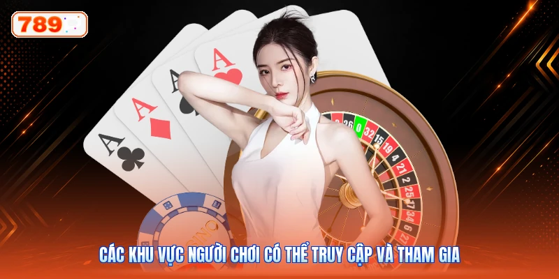 Các Khu Vực Người Chơi Có Thể Truy Cập Và Tham Gia
