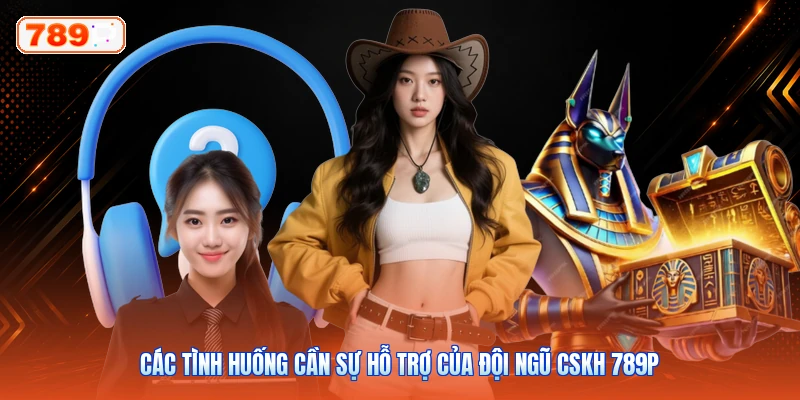 Các Tình Huống Cần Sự Hỗ Trợ Của Đội Ngũ CSKH 789P