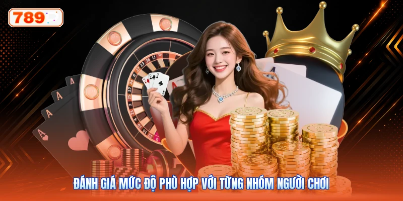 Đánh giá mức độ phù hợp với từng nhóm người chơi
